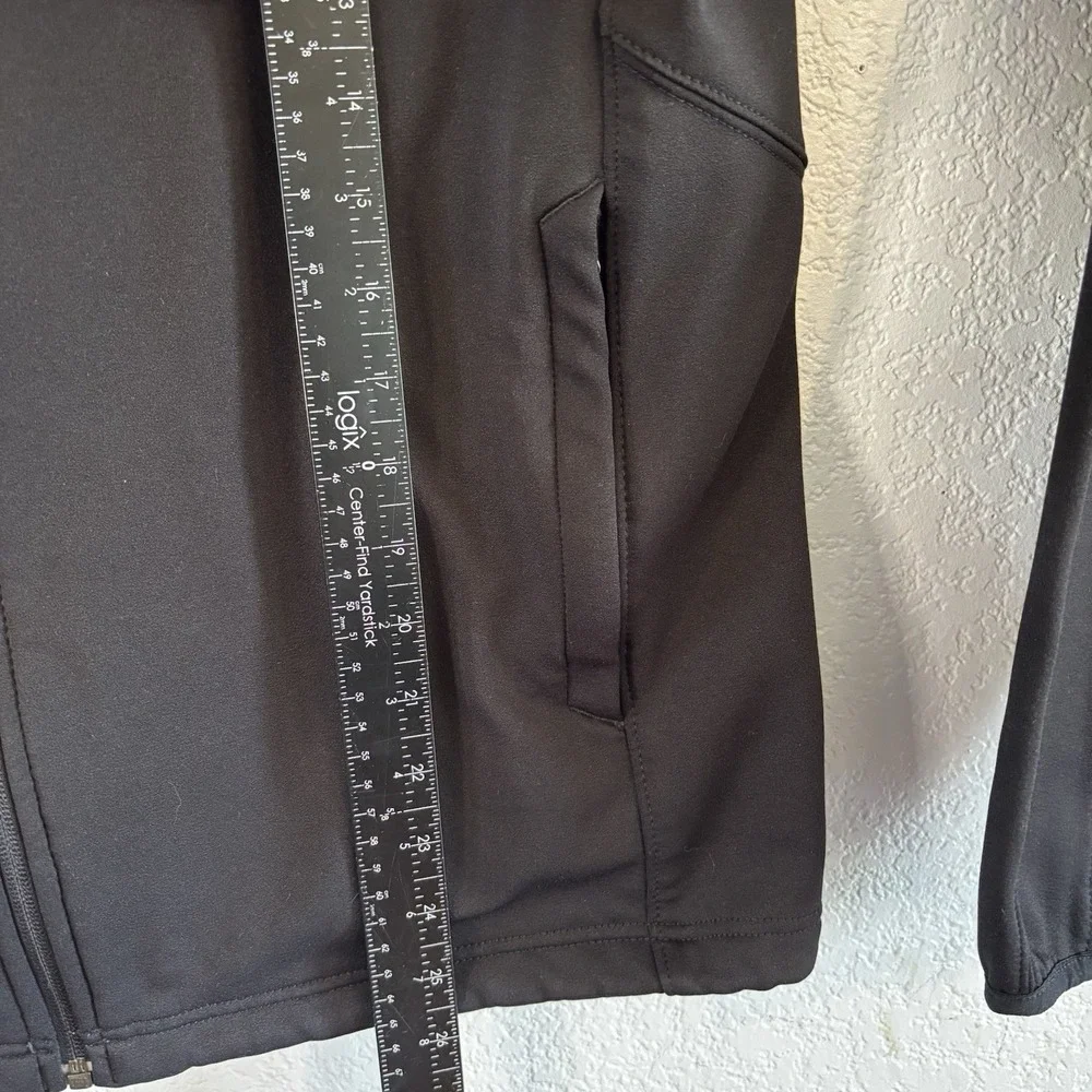 The North Face Apex Bionic Jacket Mens Small Full Zip Black Softshell Gorpcore